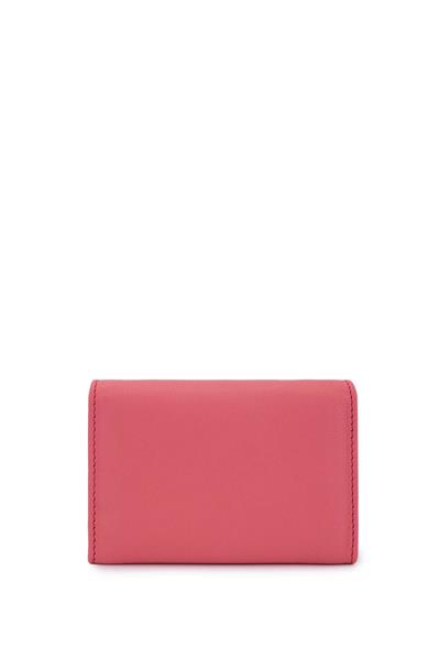Tamer Tanca Unisex Hakiki Deri Pembe Kartlık