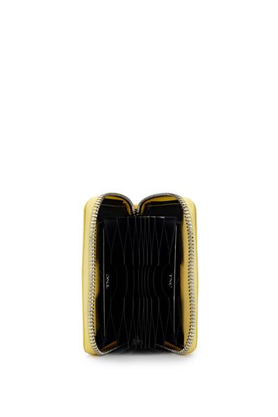Tamer Tanca Unisex Hakiki Deri Sarı Kartlık
