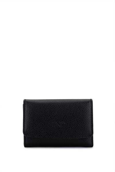 Tamer Tanca Unisex Hakiki Deri Siyah Havyar Kartlık