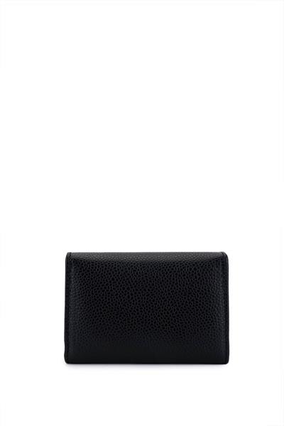 Tamer Tanca Unisex Hakiki Deri Siyah Havyar Kartlık