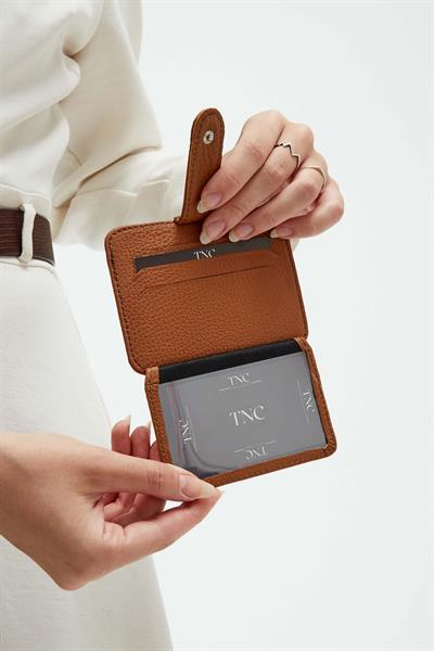Tamer Tanca Unisex Hakiki Deri Taba Kartlık
