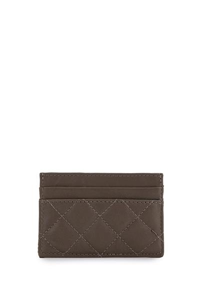 Tamer Tanca Unisex Hakiki Deri Vizon Kartlık