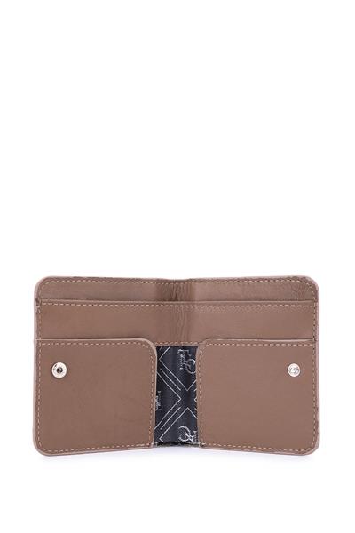Tamer Tanca Unisex Hakiki Deri Vizon Kartlık