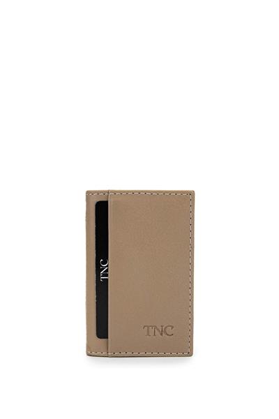 Tamer Tanca Unisex Hakiki Deri Vizon Kartlık