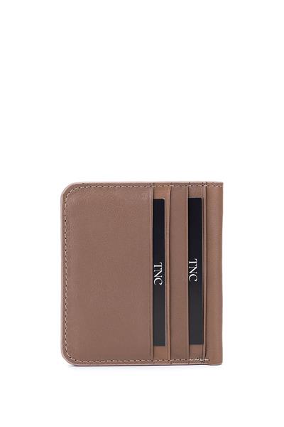 Tamer Tanca Unisex Hakiki Deri Vizon Kartlık