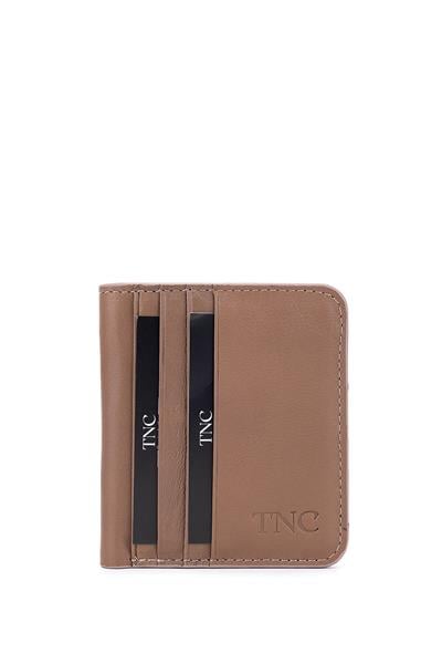 Tamer Tanca Unisex Hakiki Deri Vizon Kartlık