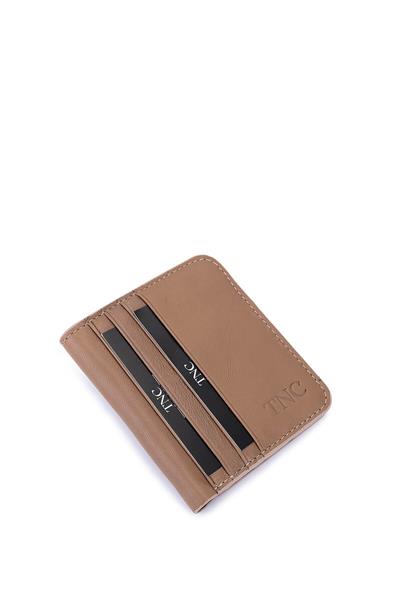 Tamer Tanca Unisex Hakiki Deri Vizon Kartlık