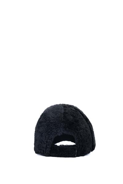 Tamer Tanca Unisex Kürk Siyah Şapka