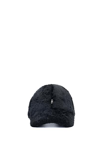 Tamer Tanca Unisex Kürk Siyah Şapka