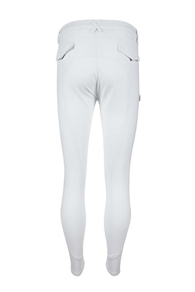 Tattini Erkek Tekstil Beyaz Binici Pantolonu (Tayt)