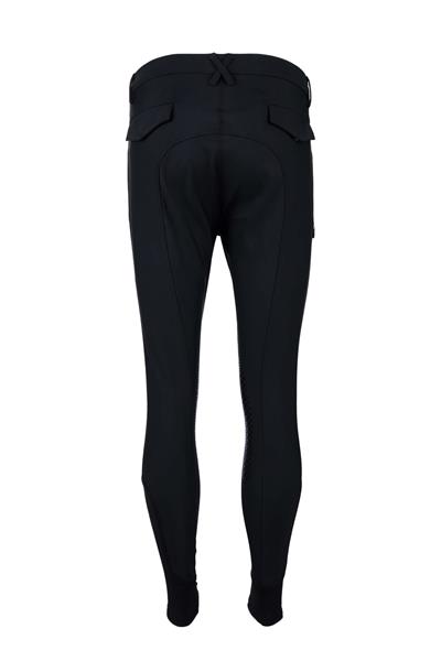 Tattini Erkek Tekstil Siyah Binici Pantolonu (Tayt)