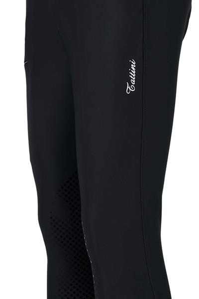 Tattini Erkek Tekstil Siyah Binici Pantolonu (Tayt)