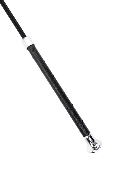 Tattini Unisex Hakiki Deri Siyah Binici Kırbacı Aksesuar