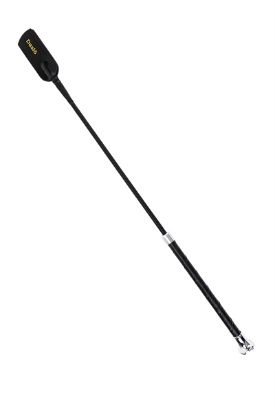 Tattini Unisex Hakiki Deri Siyah Binici Kırbacı Aksesuar