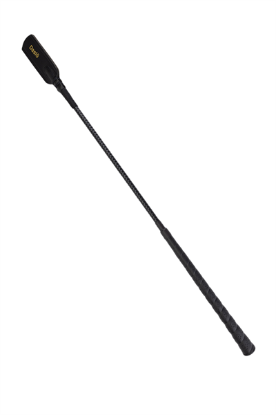 Tattini Unisex Hakiki Deri Siyah Binici Kırbacı Aksesuar