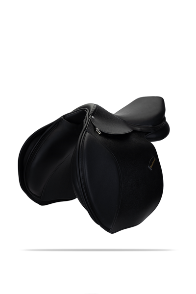 Tattini Unisex Hakiki Deri Siyah Eyer