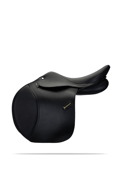 Tattini Unisex Hakiki Deri Siyah Eyer