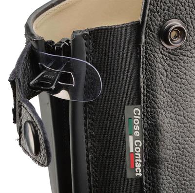 Tattini Unisex Hakiki Deri Siyah (Large) Binici Cizmesi Çizme