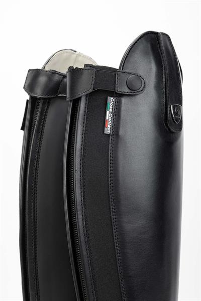 Tattini Unisex Hakiki Deri Siyah (Medium) Binici Cizmesi Çizme