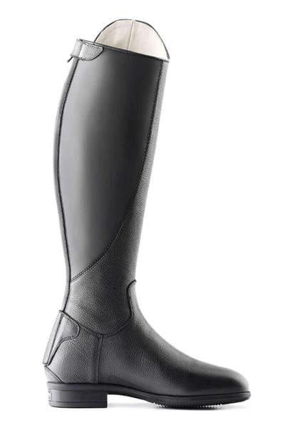 Tattini Unisex Hakiki Deri Siyah (Medium) Binici Cizmesi Çizme