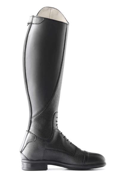 Tattini Unisex Hakiki Deri Siyah (Medium) Binici Cizmesi Çizme