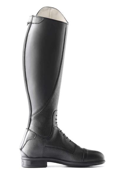 Tattini Unisex Hakiki Deri Siyah (Small) Binici Cizmesi Çizme