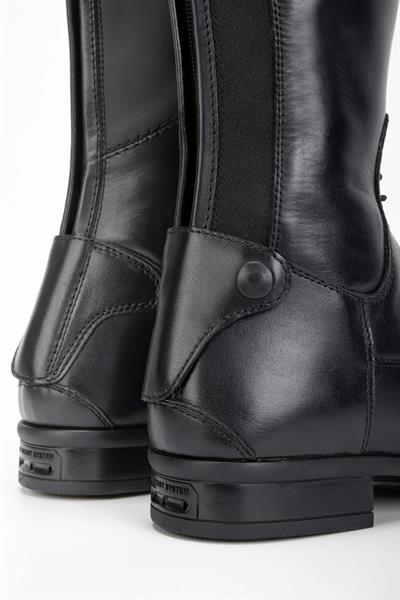 Tattini Unisex Hakiki Deri Siyah (Small) Binici Cizmesi Çizme