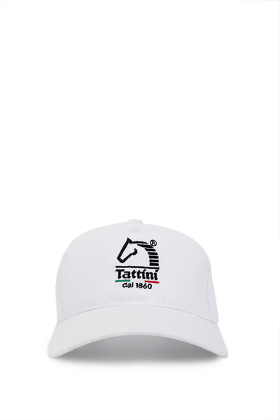 Tattini Unisex Tekstil Beyaz Beyzbol Şapka