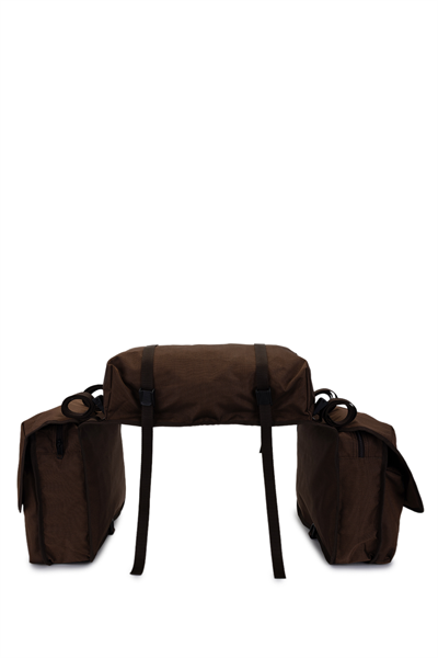 Tattini Unisex Tekstil Kahverengi At Eyeri Çantası