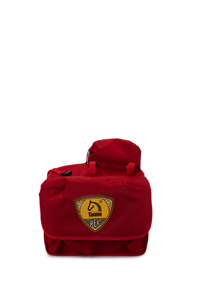 Tattini Unisex Tekstil Kırmızı At Eyeri Çantası