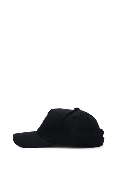 Tattini Unisex Tekstil Siyah Beyzbol Şapka