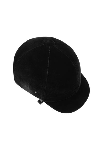 Tattini Unisex Tekstil Siyah Binici Kaskı Şapka