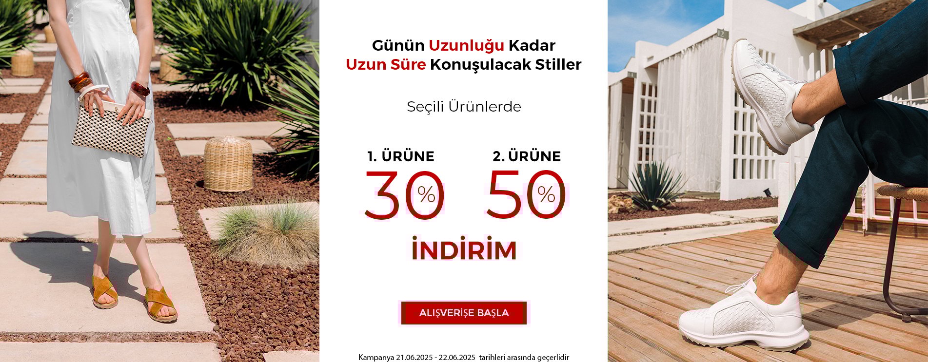 En Uzun Güne Özel 1.Ürüne %30 2. Ürüne %50 İndirim