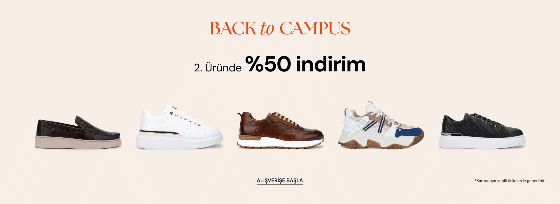 Seçili Ürünlerde 2. Ürüne %50 İndirim!