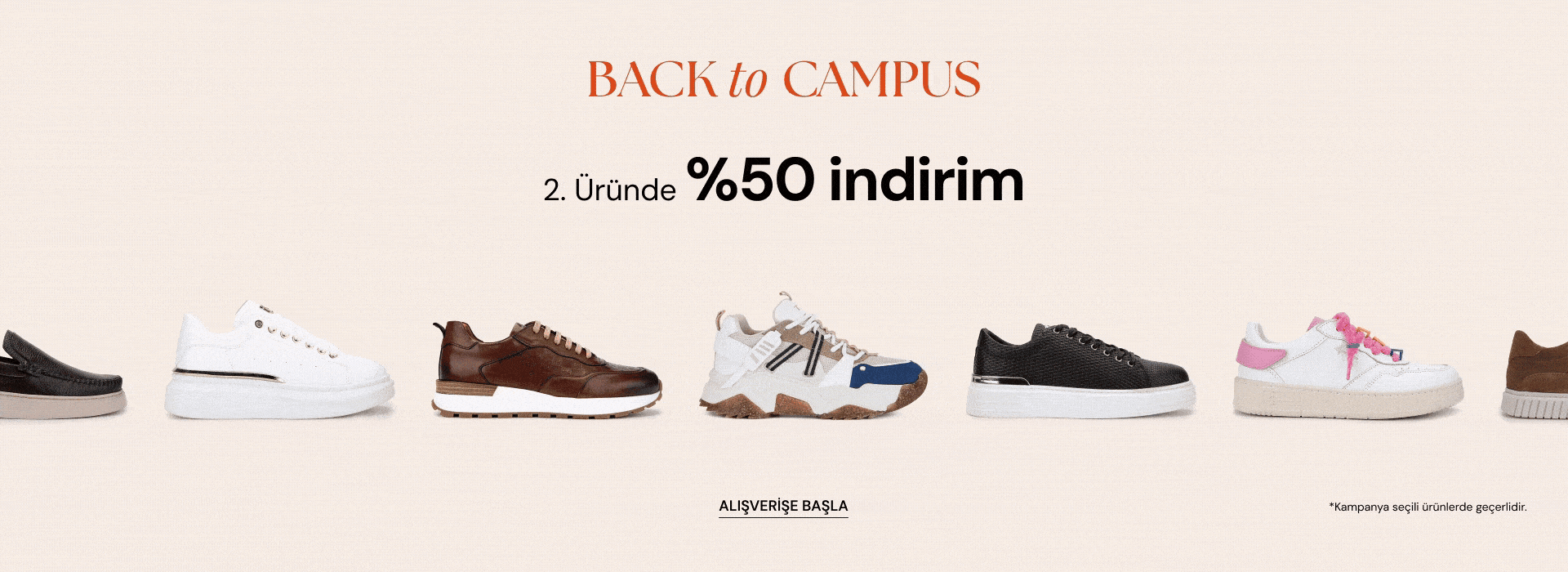 Seçili Ürünlerde 2. Ürüne %50 İndirim!