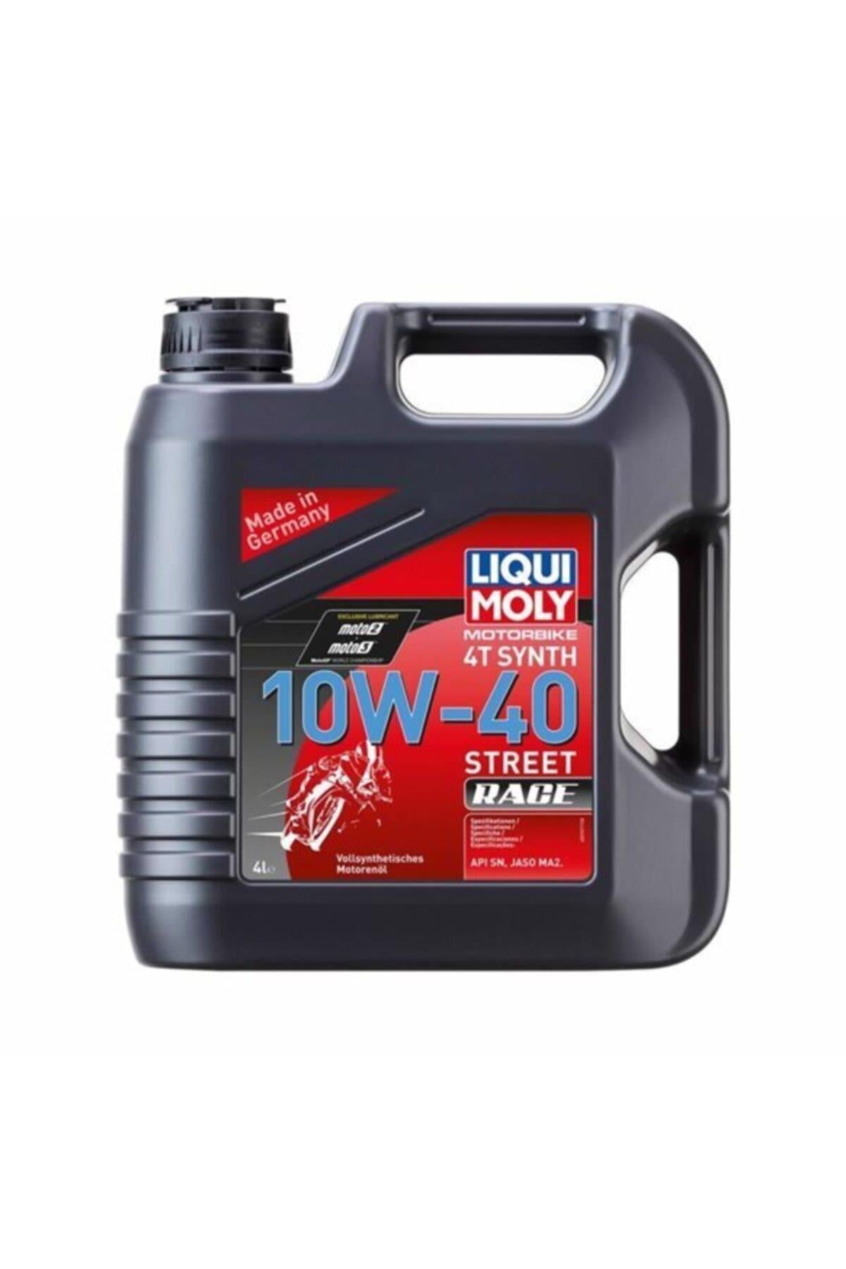10w40 Street Race Tam Sentetik 4 Lt