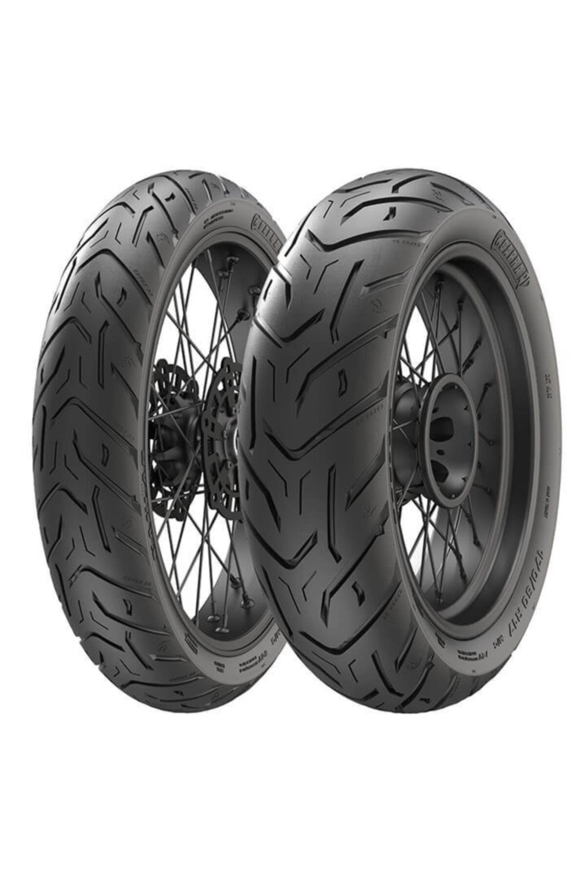 120/70-17 58w + 160/60-17 69w Capra-rd Ön-arka Takım Lastik
