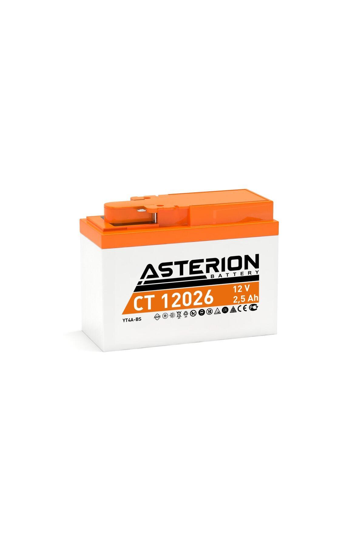 Ct 12026 | 12 V - 2,5 Amper - 45 Cca - Asterıon Motorsiklet Aküsü