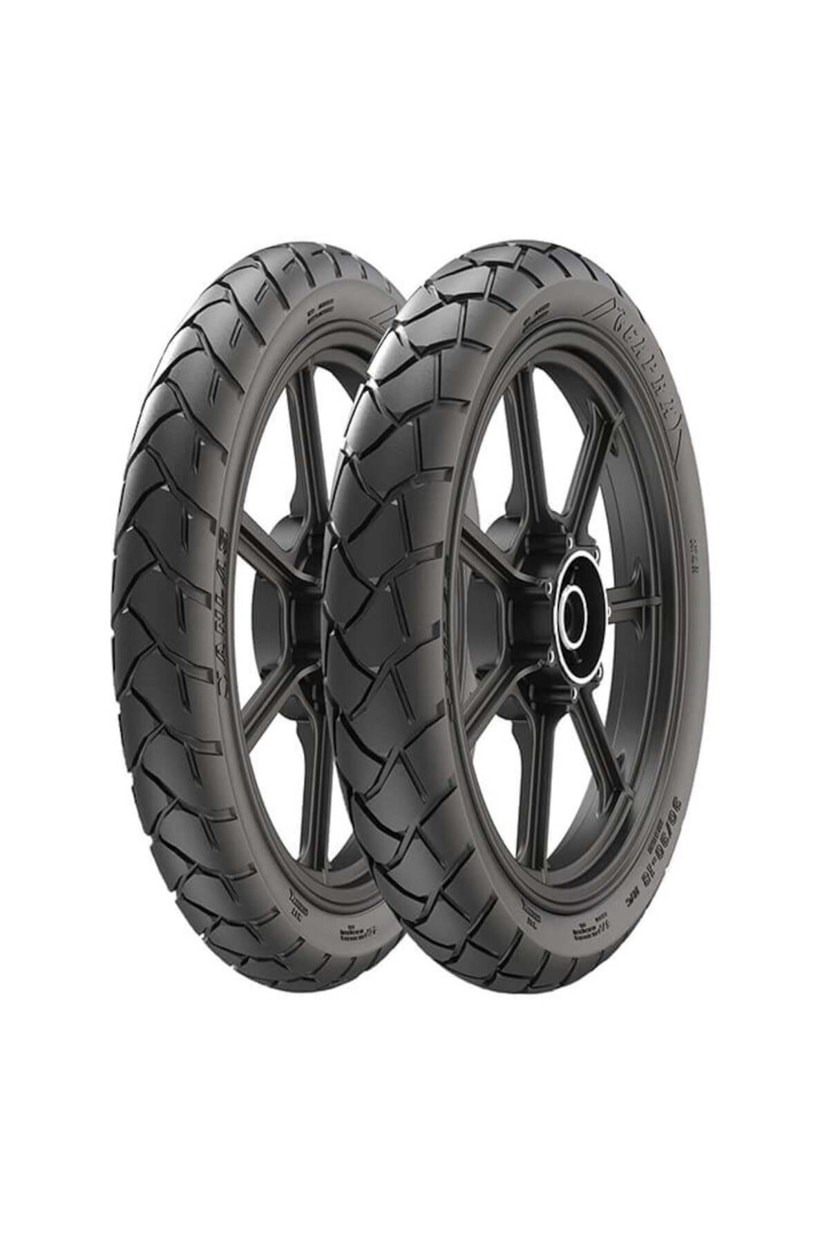 Gknmotors Cbf 150 - Ybr 125 - Cb 125e Takim Lastik Capra Dublex 90/90-18 2.75-18