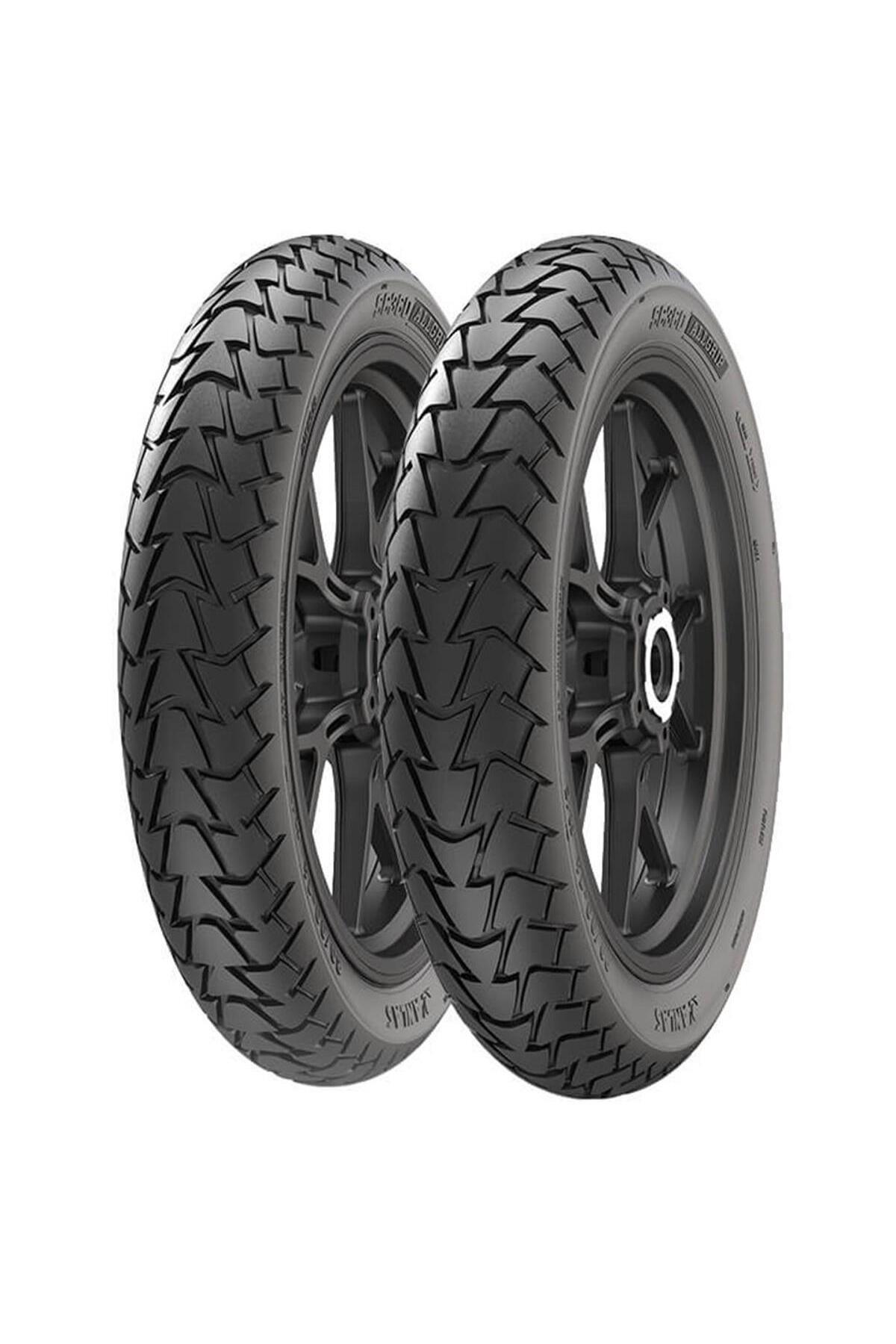 Set 120/70-12 ve 130/70-12 SC360 AllGrip Ön Arka Set