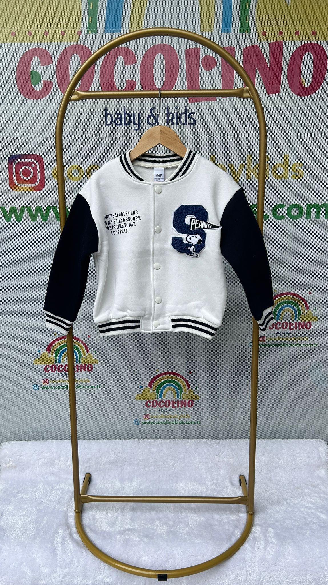 Snopy Erkek Çocuk Bomber Ceket