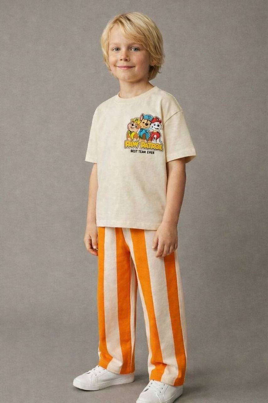 Erkek Çocuk Paw Patrol Tshirt Pantolon Takım