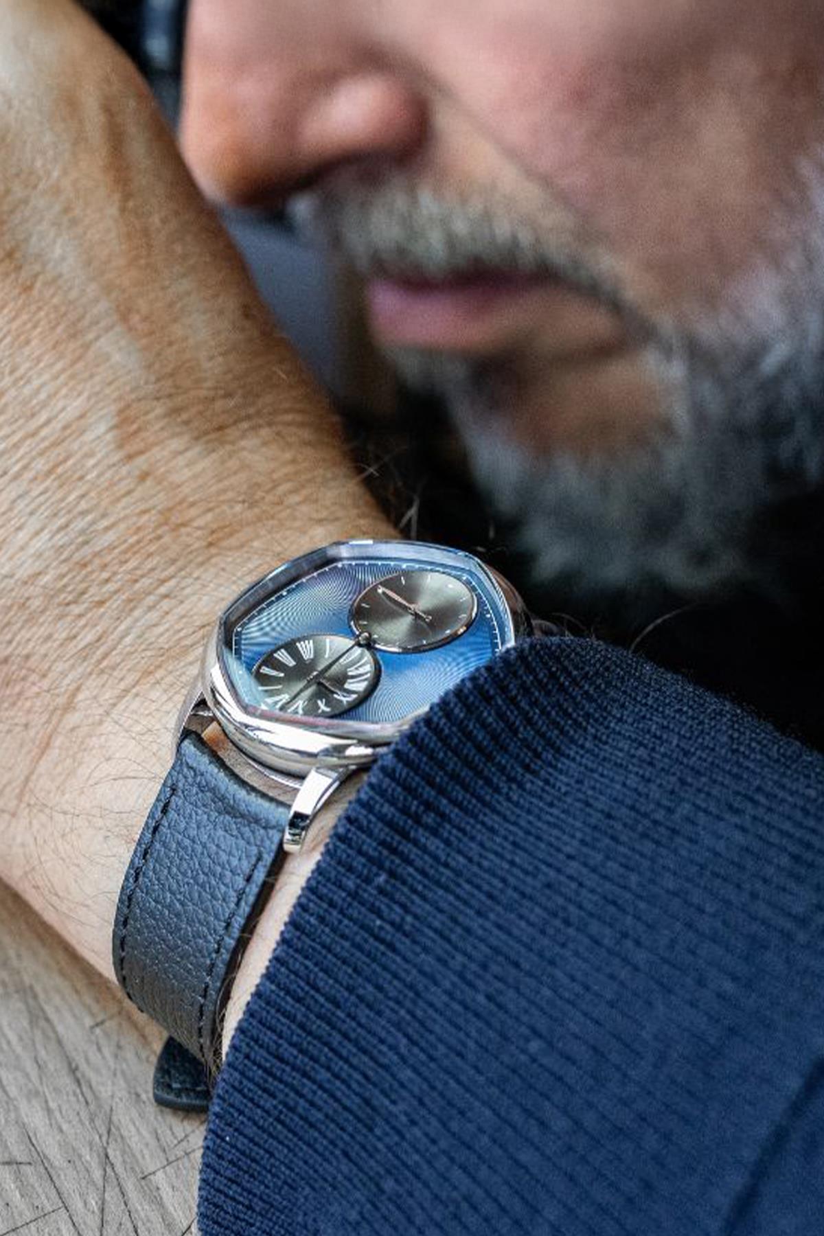 Le Régulateur Louis Erard X Cédric Johner Blue