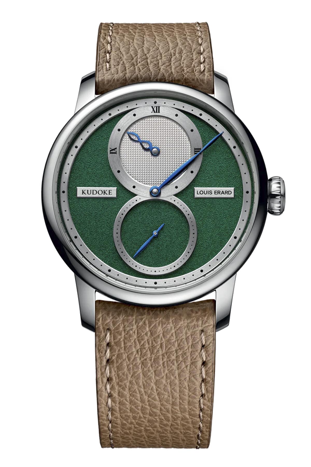Le Régulateur Louis Erard X Kudoke Forest Green