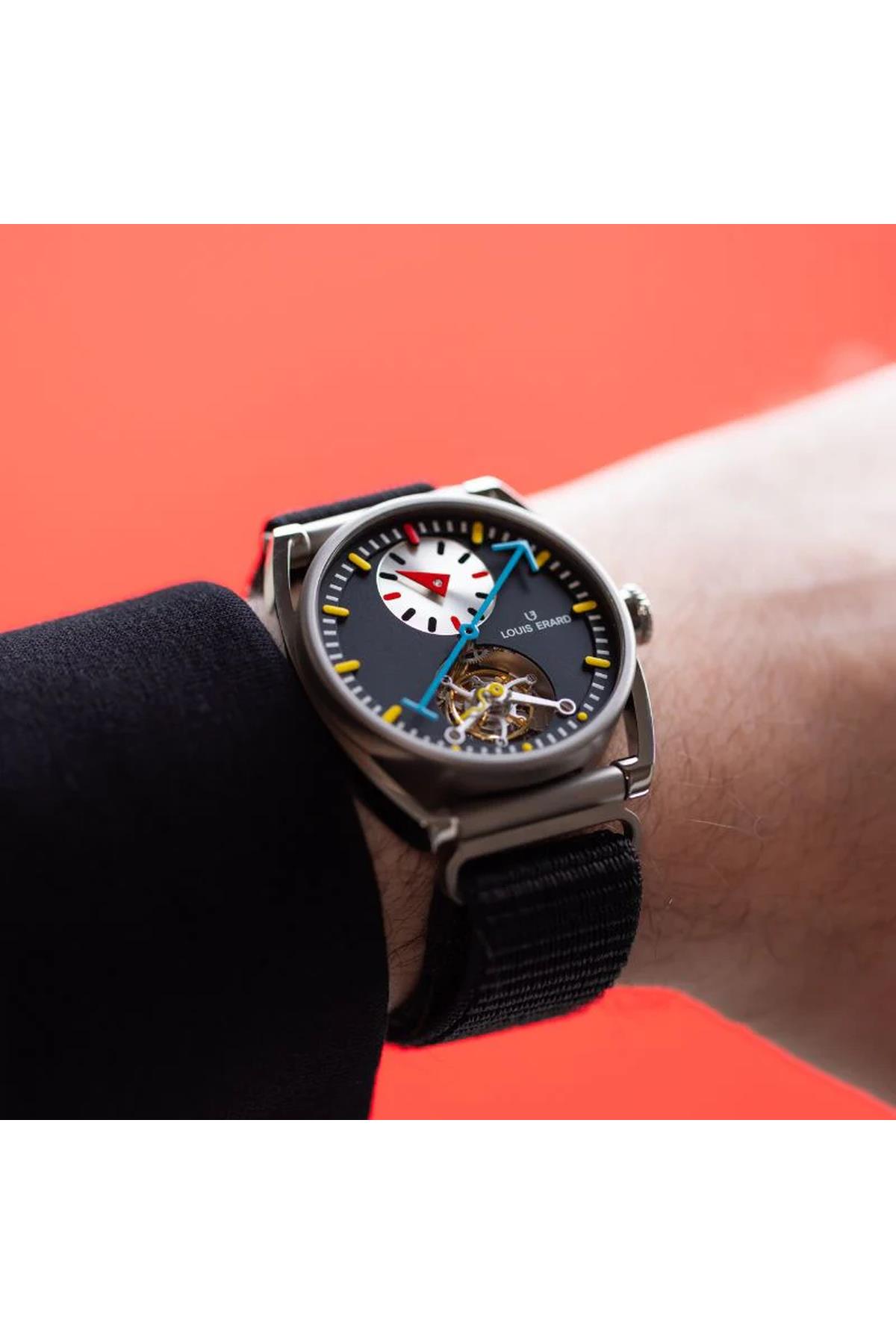 Le Régulateur Tourbillon Louis Erard X Alain Silbertstein