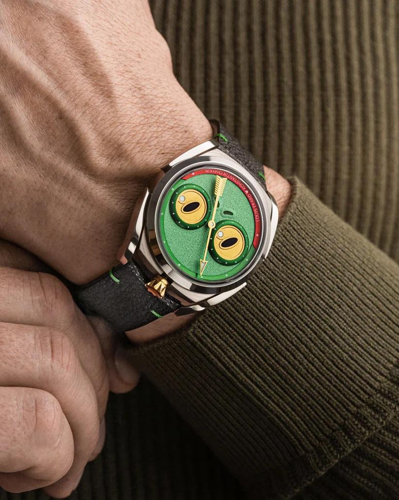 Louis Erard x Konstantin Chaykin Unfrogettable Green