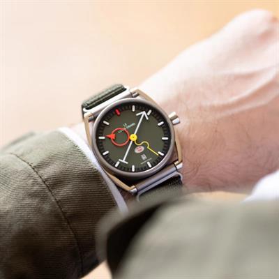 La Semaine Louis Erard X Alain Silberstein Khaki
