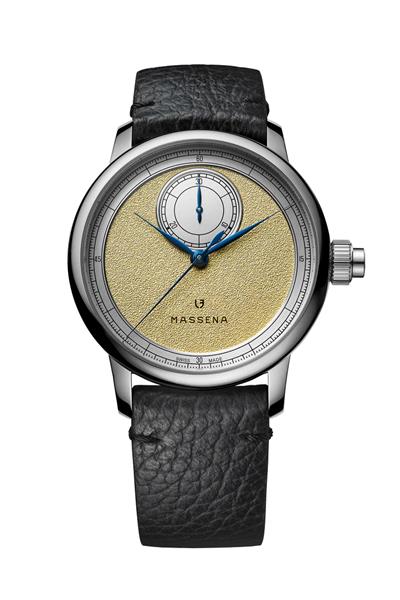 Le Chronographe Monopoussoir Louis Erard X Massena Lab Gold
