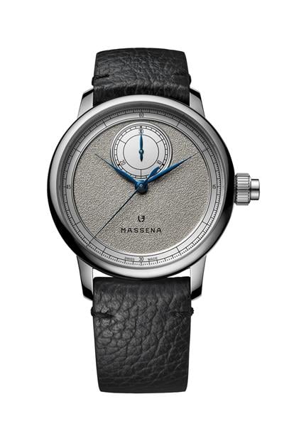 Le Chronographe Monopoussoir Louis Erard X Massena Lab Silver