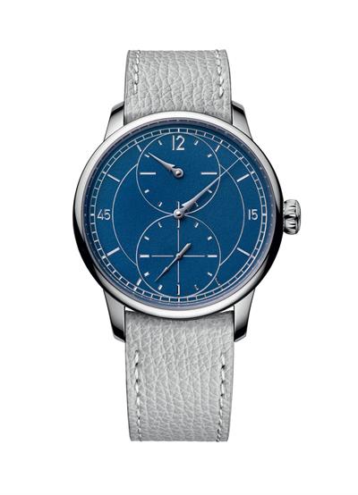 Le Régulateur Gravé Bleu